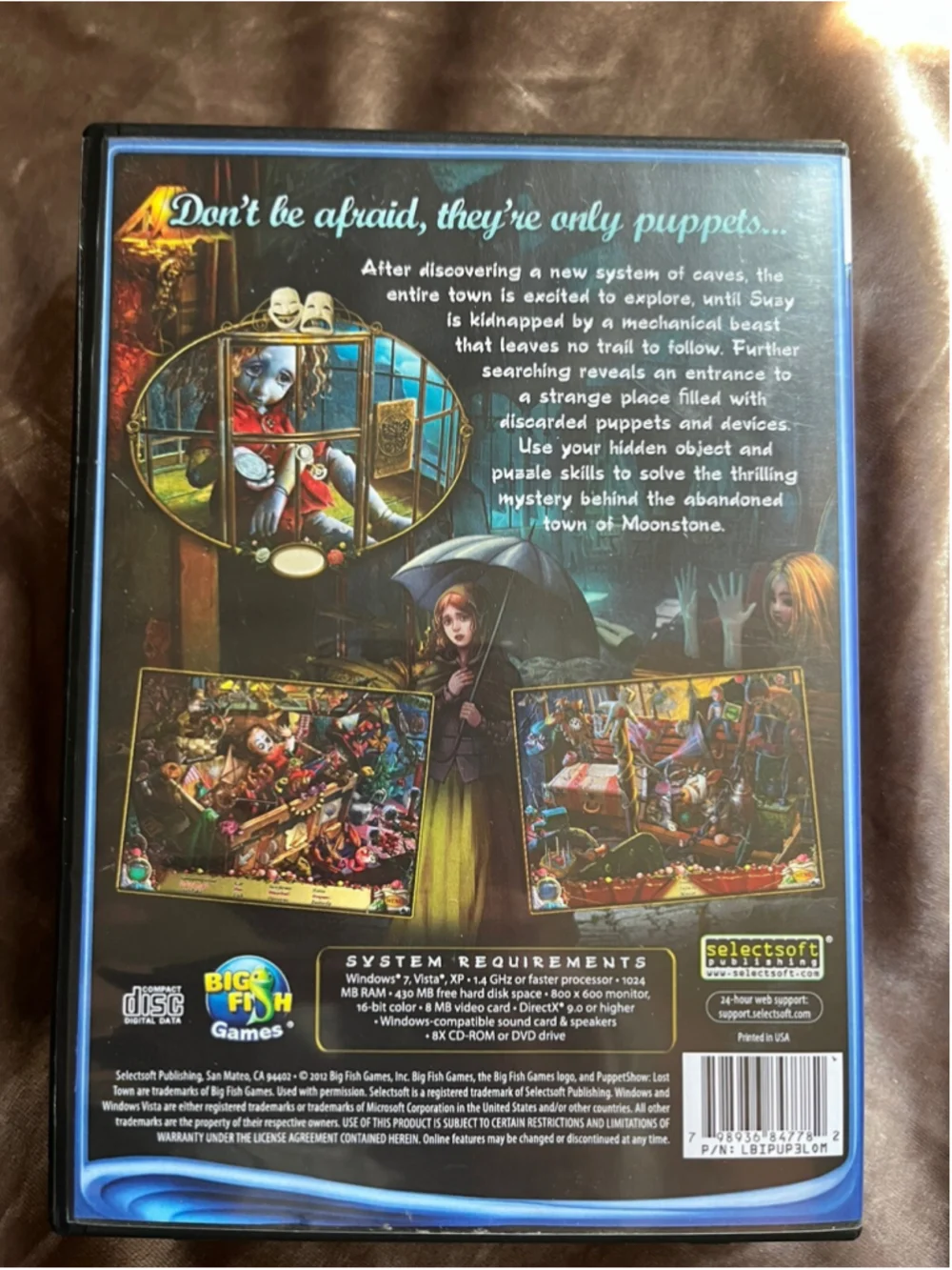 PuppetShow Lost Town Hidden Objects Adventure Big Fish Games see photos